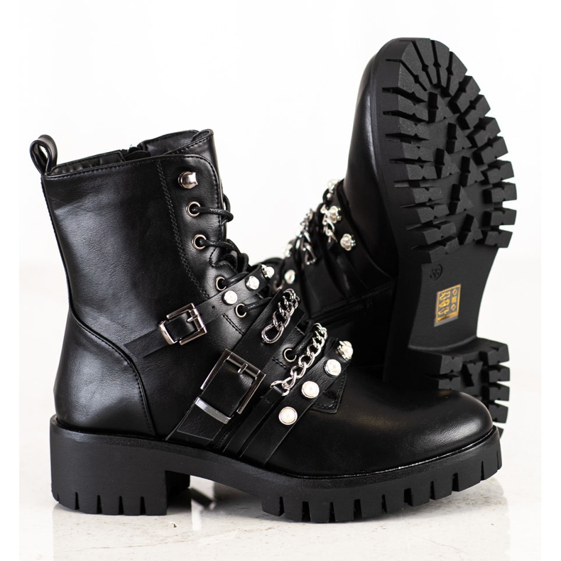 Cm Paris Divatos munkások gyöngyökkel fekete 1