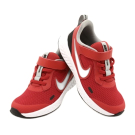 Nike Revolution 5 (PSV) Jr BQ5672-603 cipő piros 4
