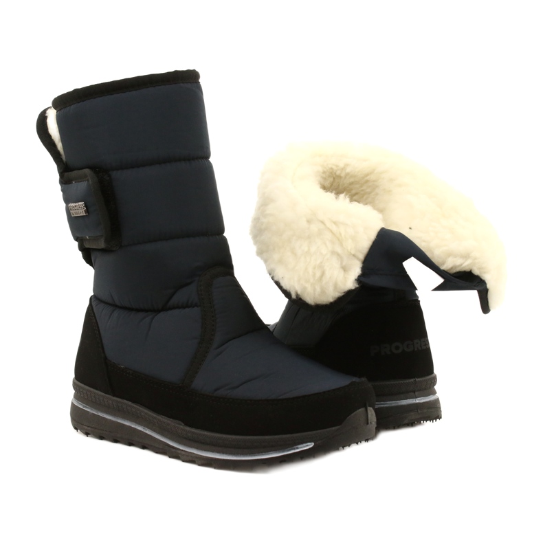 Női sportcsizma Progrogj-21-08 Navy Blue fekete 5