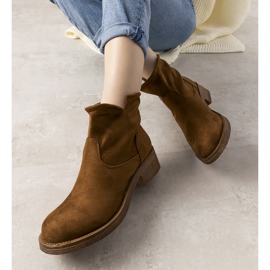 Roquelina barna női csúszós csizma 1