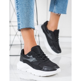 SHELOVET Alkalmi fekete cipők 2