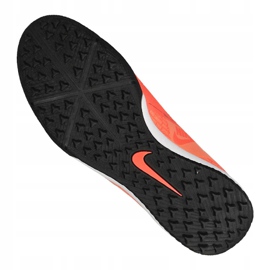 Nike Phantom Vnm Academy Tf M AO0571-810 futballcipő narancssárga 4