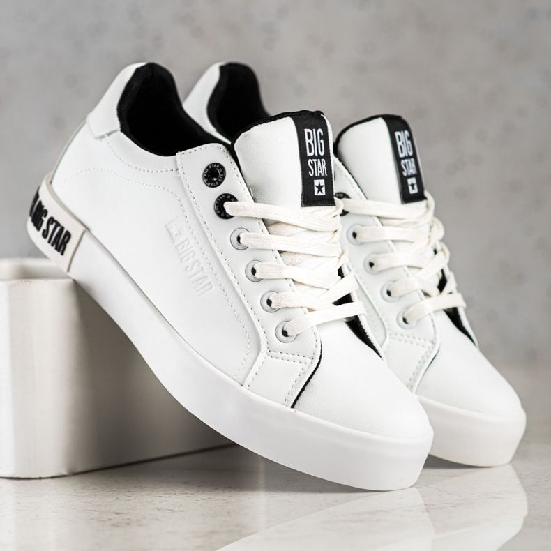 Női cipők Big Star II274031 fehér 1