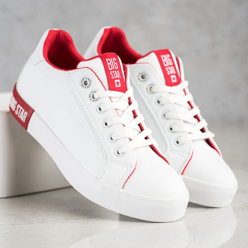 Női cipők Big Star II274032 fehér 2