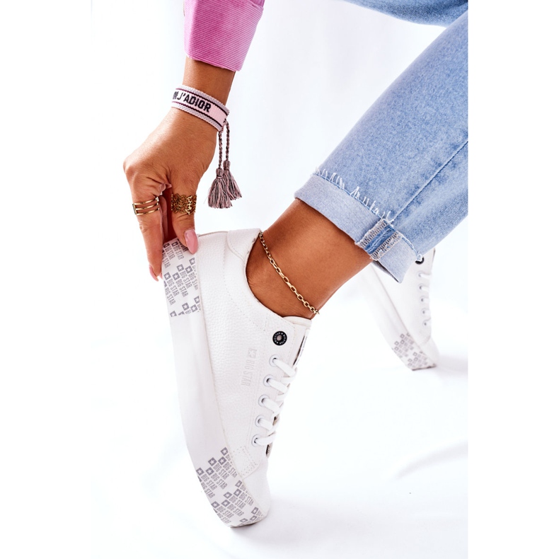 Női cipők Big Star II274181 Fehér 2