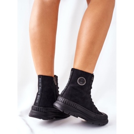 Női túracipő Big Star II274351 Fekete 1