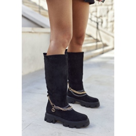 PS1 Női magas csizma Black Lagoon fekete 2 PS1 Női magas csizma Black Lagoon fekete 2