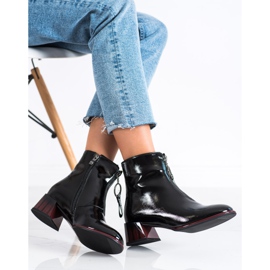 S. BARSKI Elegáns cipzár cipzárral S.BARSKI fekete 2