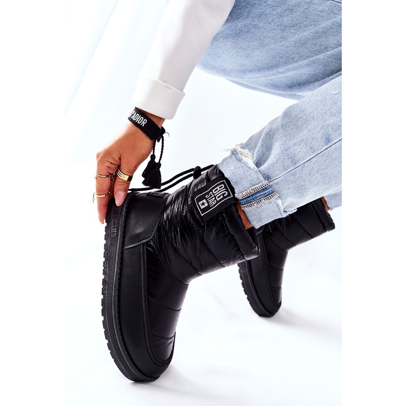 Női hócsizma Big Star II274120 Fekete 2