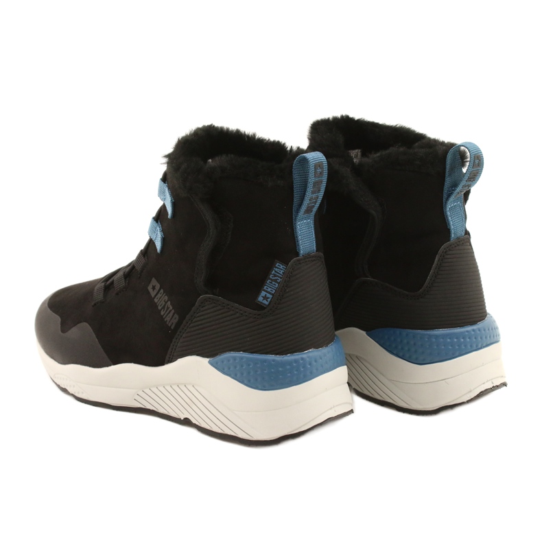 Suede Sports Snow Boots női Big Star II274261 fekete 3