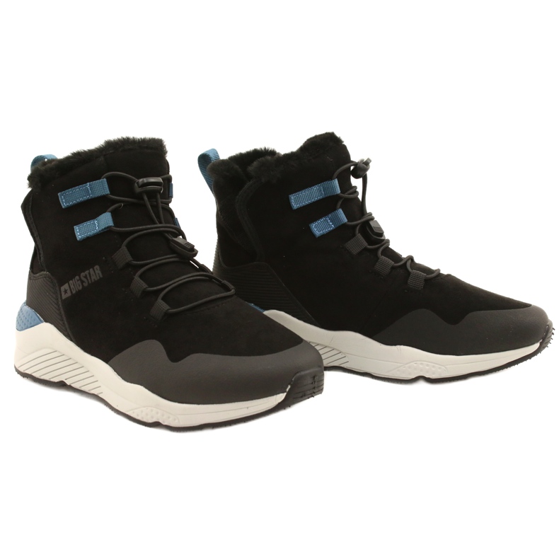 Suede Sports Snow Boots női Big Star II274261 fekete 5