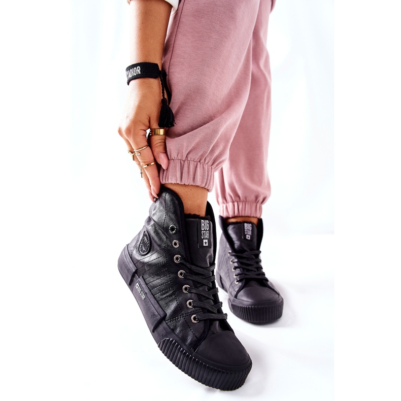 Női cipők Big Star II274155 Fekete szigetelésű 1