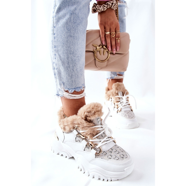 Női sportszigetelt cipő Fehér szívverés 1