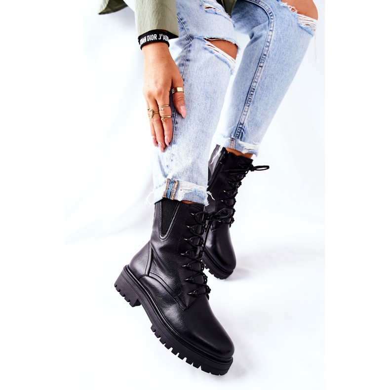 Csizma Dolgozók Szigetelt Sergio Leone Fekete TR756 2