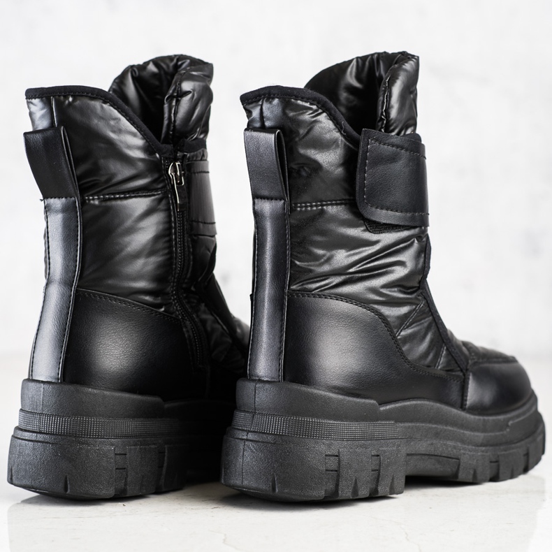 Seastar Tépőzáras hócsizma fekete 1