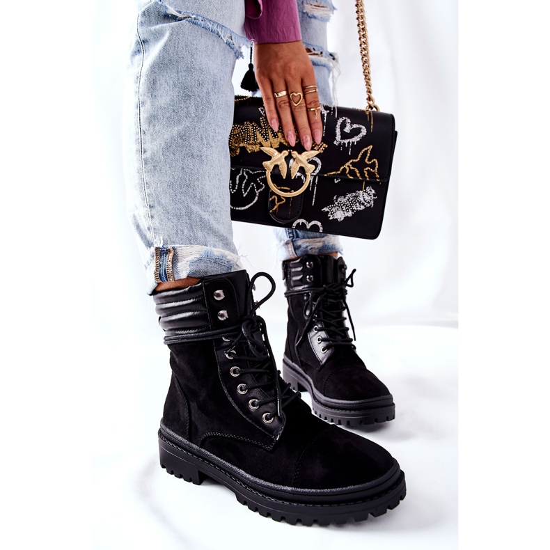 PG1 Női csizma Velúr fekete Deliopis 2