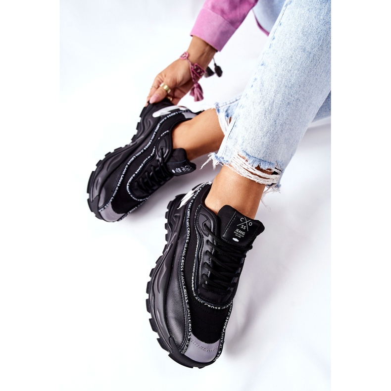 Női sportcipő Cross Jeans II2R4018C Fekete 2