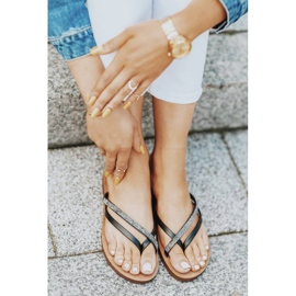 Black Beach Party papucsok fekete 1