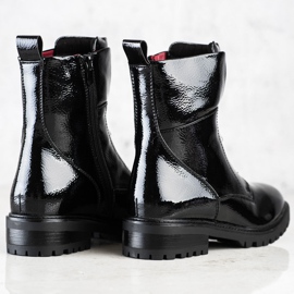 Erynn Lakkozott munkások a csúszkán fekete 1