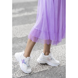 Modern Girl fehér cipők szürke 1