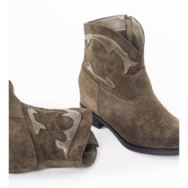 Zöld bokacsizma Ana 1