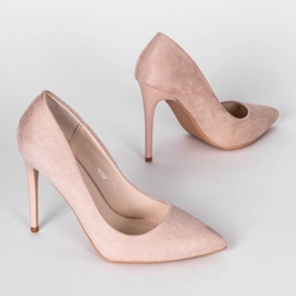 Megan bézs magassarkú 1