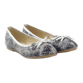 American Club Amerikai C061 szürke balerinák lányoknak 4