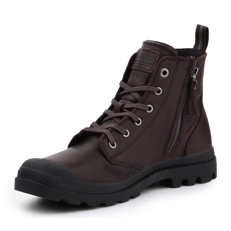 Palladium Pampa Zip Lth M 76888-249-M cipő barna 2