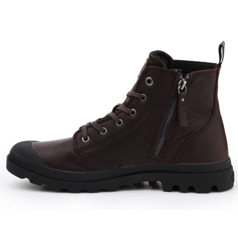 Palladium Pampa Zip Lth M 76888-249-M cipő barna 4