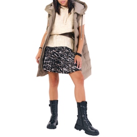 Női magas csizma Sergio Leone TR745 fekete 7