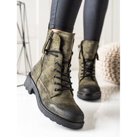 Evento Klasszikus dolgozók dekoratív cipzárral zöld 2