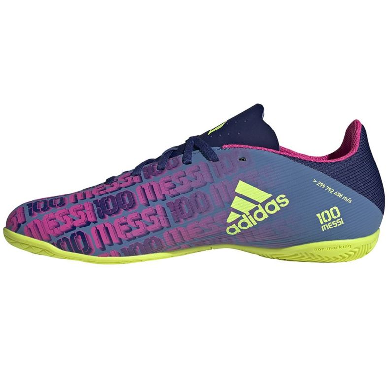 Adidas X Speedflow Messi.4 In M FY6921 futballcipő navy blue többszínű sötétkék 1 Adidas X Speedflow Messi.4 In M FY6921 futballcipő navy blue többszínű sötétkék 1