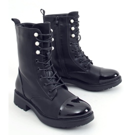 Fekete Munkások nőknek gyöngyökkel 4343 Fekete 2