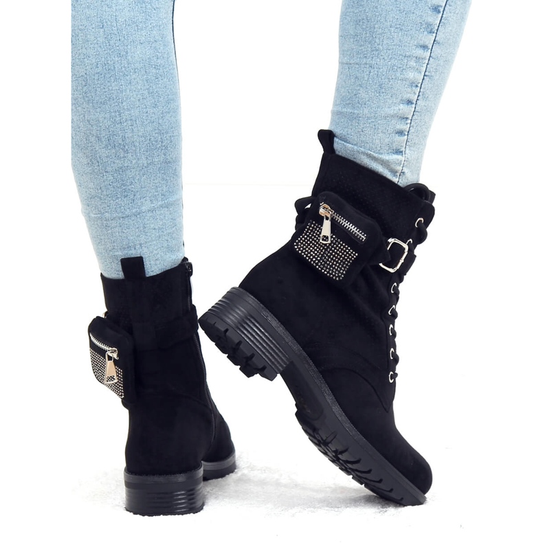 Fekete Munkások erszényes HQ252 Fekete 2