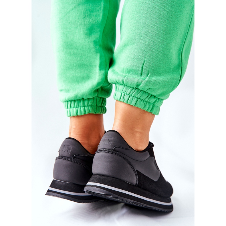 Sportcipők Memory Foam Big Star II274217 Fekete 2