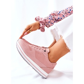 Sportcipő Memory Foam Big Star II274218 Nude rózsaszín 2