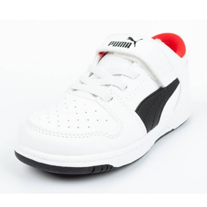 Puma Rebound Jr 370493 01 fehér fekete 1