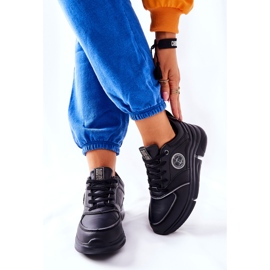 Sportcipő a Big Star II274313 fekete platformon 2