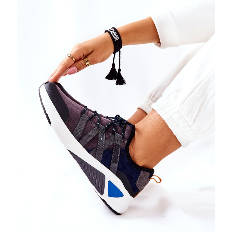 Sportcipő Memory Foam Big Star II274309 Navy Blue sokszínű 2