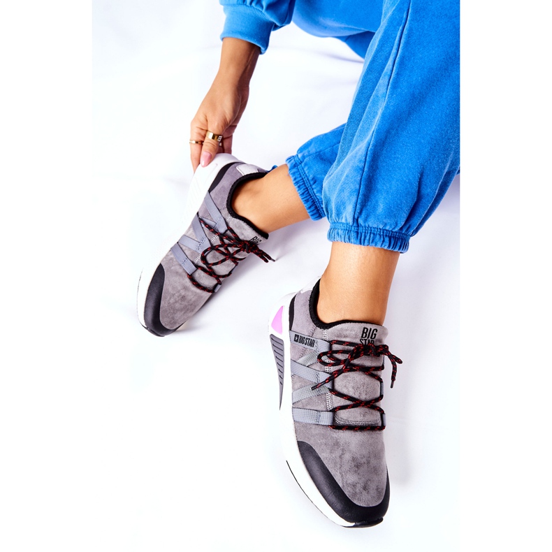 Sportcipők Memory Foam Big Star II274306 Szürke 2