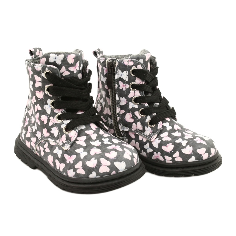 Miss csizma 21DZ23-4342 kék rózsaszín szürke 3