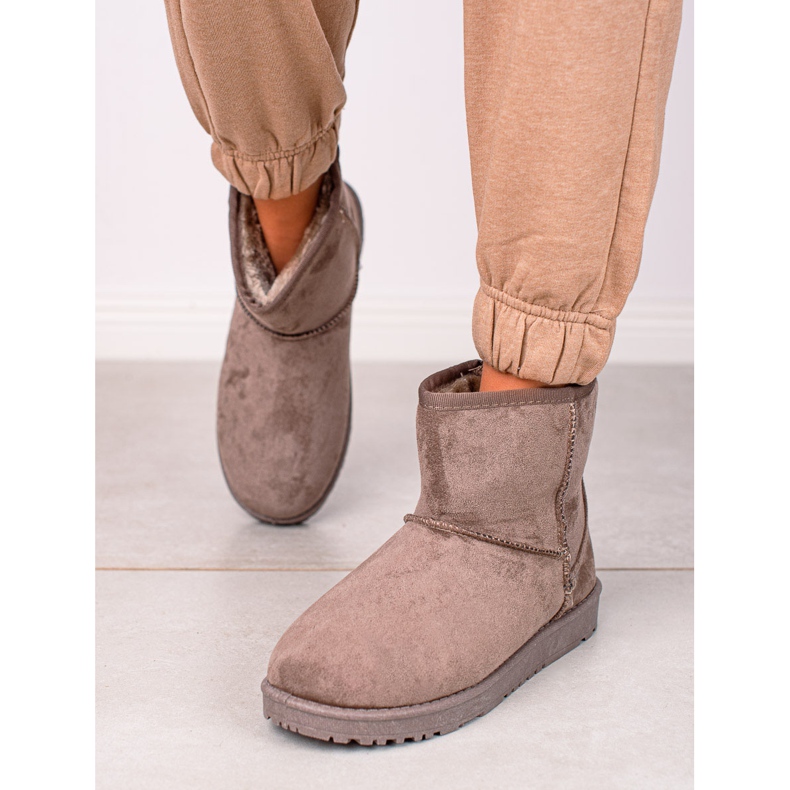 TRENDI Klasszikus Mukluki barna 1