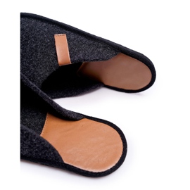 Big Star Férfi otthoni papucs Panto Fino II167009 fekete-barna 1