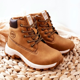 Gyermek túracipő Big Star II374101 Camel barna 1