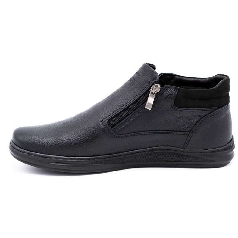 Polbut Fekete férfi téli csizma K29F 1