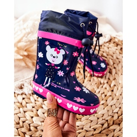 Gyermekgumi galushes Navy Blue Zinstina's Bear sötétkék 1