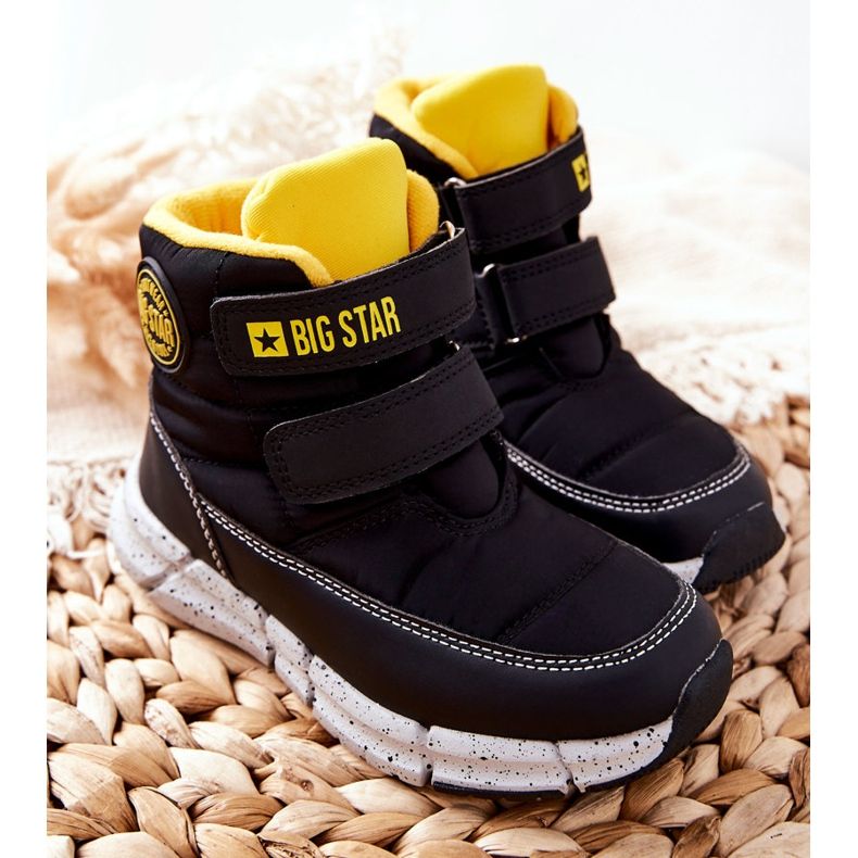 Gyermek hócsizma Memory Foam Big Star II374070 Fekete 1