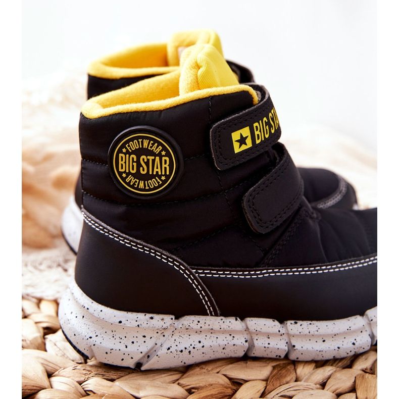 Gyermek hócsizma Memory Foam Big Star II374070 Fekete 2