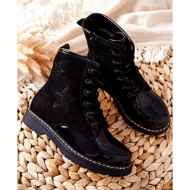 Vinceza Black Gander gyermekcsizma fekete 2