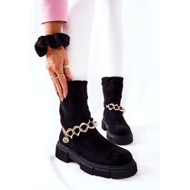 FB2 Fekete Hellio Suede munkáscsizma 2